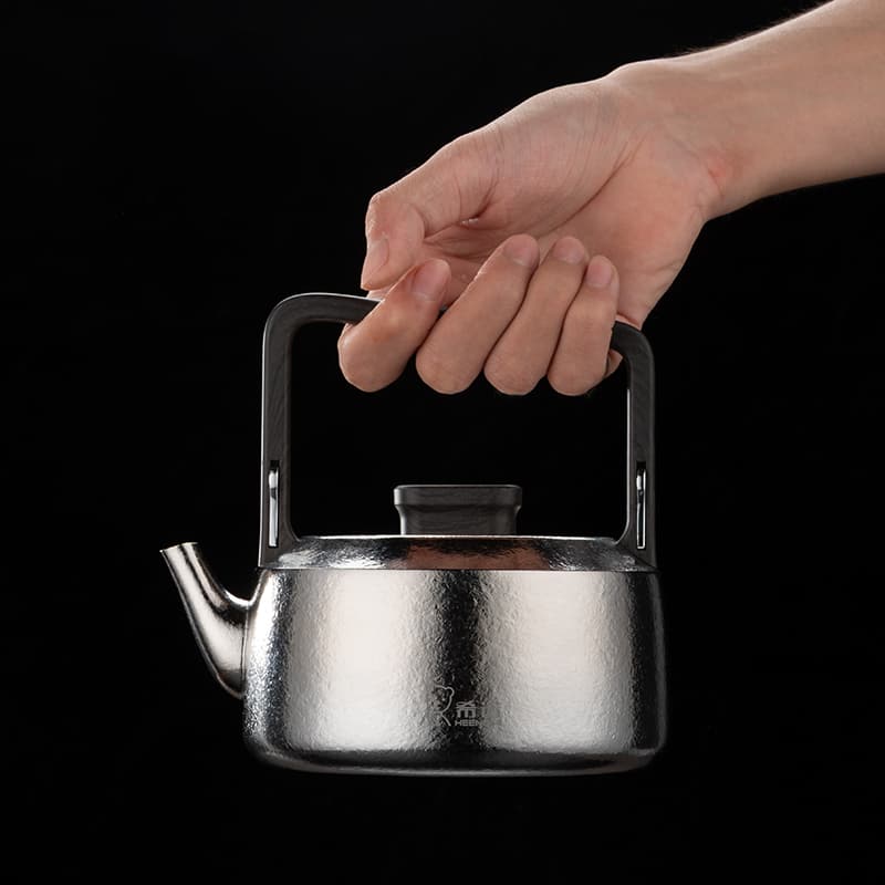 Juego de té de tetera Qiankun de titanio puro Juego de té de tetera Qiankun de titanio puro